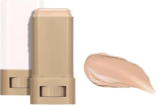 Foundation Stick Beauty Balm SERum Boosted Skin Tint, SeRUm Boosted Skin Tint Balm,Conceale & Smooths Full Coverage Concealer, Solid Tinted Moisturizing Serums Contour Stick,f or Women (#04)
