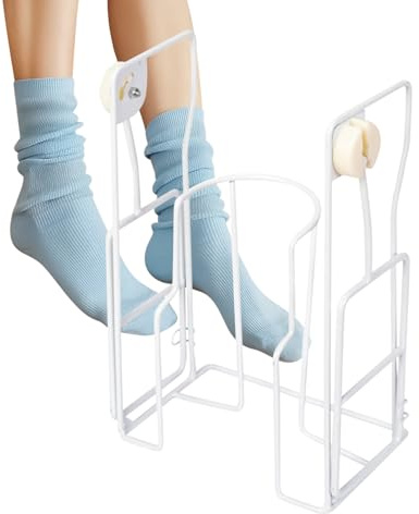 Dispositivo de ayuda de calcetines de compresión, ayuda adaptativa para calcetines, equipo diario para personas mayores, ciclistas, atletas, ancianos, vestirse con mamá, papá, abuela, abuelo