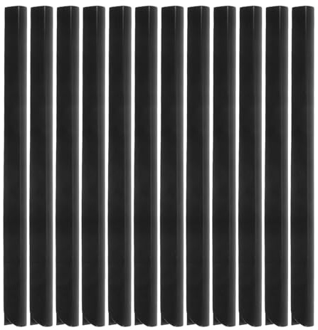 NUOBESTY 30 Clip di Montaggio per Schermo Privacy in PVC da Giardino Morsetti Resistenti alle Intemperie per Pannelli a Doppia Asta Supporti per Recinzioni Protezione Antivento per