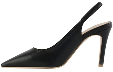 Pumps dam stiletto, skor med klack för kvinnor sexiga höga klackar eleganta slingpumps lack affärsskor bröllop kväll damskor med klack Slingback högklackade skor latin dansskor