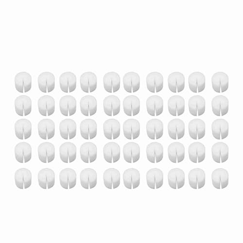 Zerodis 50Pcs Hydroponik Schwamm Soilless Anbau für Gemüse Gartenbau Pflanzenwachstum Hydroponics System Sämling Gewächshaus