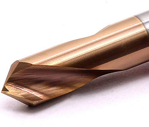 Punta da trapano Maifix Punta rivestita in Ti 10MM 90 gradi Punta in acciaio al carburo di tungsteno Punta in metallo Utensili di lavorazione CNC Frese per smussare fori