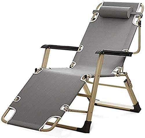 Lounge Chair Outdoor Strand Patio Garten Deck Stühle Schwerelosigkeit Liege Liege wasserdichte Chaiselongues Metall für Outdoor-Büro