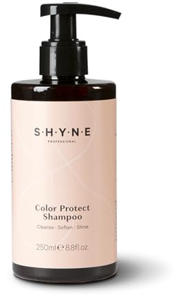 SHYNE - Color Protect Shampoo - Shampooing de Soin Nettoyant pour Cheveux Colorés et Naturels, sans Silicone, sans Sulfate, sans Parabène