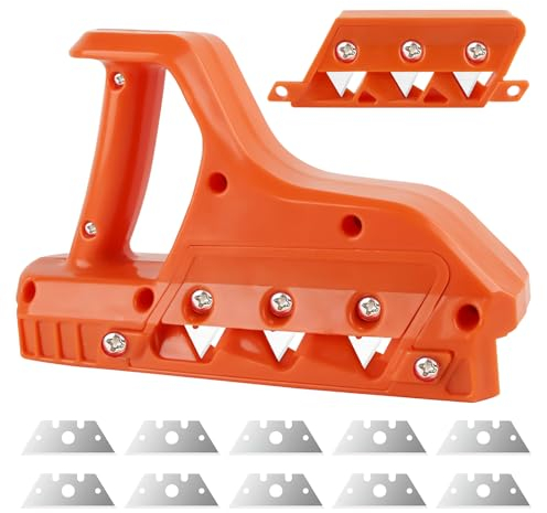 Gipskartonplatten Schnellschneider, Darryy Kantenhobel für Gipskarton, Gipskarton Schneider, Handhobel für Gipskartonplatten Mit 45° Und 60° Balden Handwerkzeug Schneidwerkzeuge Gipskartonschneider