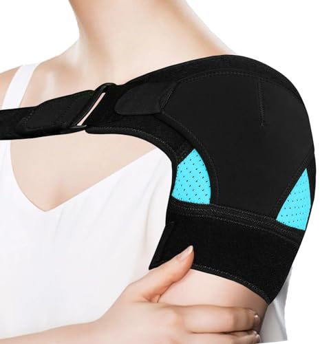 INBOLM Shoulder Brace Shoulder Support for Women Adjustable Rotator Cuff for Men Relief Pain Rotator Cuff Support Fits Left and Right