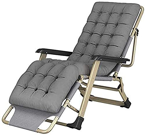 Loungesessel Liegestuhl Liegestuhl Outdoor Klappstühle Bequemer und weicher faltbarer Liegestuhl Liegestuhl Relaxsessel Freizeit Liegestuhl Tragbar Erwachsener Strand Balkon Garten Schlafzimmer