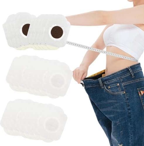Abnehmen Schnell Fettverbrenner, Abnehmpflaster Gegen Bauchfett Fettverbrennung, Slimming Patch für Ganzen Körper, Weight Loss Stoffwechsel Beschleunigen, Natürliche Inhaltsstoffe 30 Stück