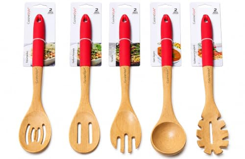 Cuchara para Spaghetti de Bambú Natural