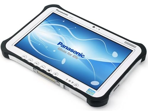 Panasonic Toughpad FZ-G1 MK2 con touchscreen Tablet PC, 10,1 pollici FHD (1920x1080), Intel Core i5-4310U, 8 GB di RAM, SSD da 256 GB, Windows 11 Pro (Ricondizionato)