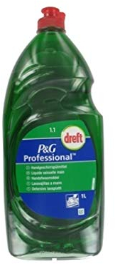 dreft P&G Professional Lot de 3 bouteilles de liquide vaisselle 1000 ml
