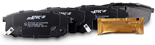 BESTPRICE Bremsbelagsatz Hinterachse, Bremsbeläge Bremsklötze hinten, 4 Stück, Kompatibel mit KIA SORENTO I (JC)