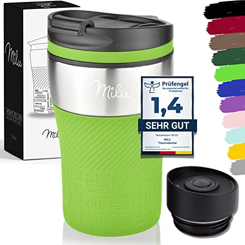 Milu - Taza térmica con grabado (210 ml), idea de regalo personalizado para cumpleaños o Navidad, unisex