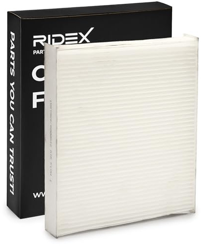 RIDEX 424I0317 Innenraumfilter Pollenfilter Höhe: 35,5 Breite: 224 Länge: 255 Kompatibel mit VW POLO 9N Polo Schrägheck 6R1, 6C1, SKODA Fabia II Schrägheck 542 Fabia II Combi 545, SEAT