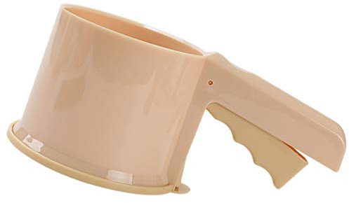 Cabilock Handheld Flour Sifter Portable Mesh Flour Strainer for Baking Easy to Use Kitchen Tool for Sifting and Sugar