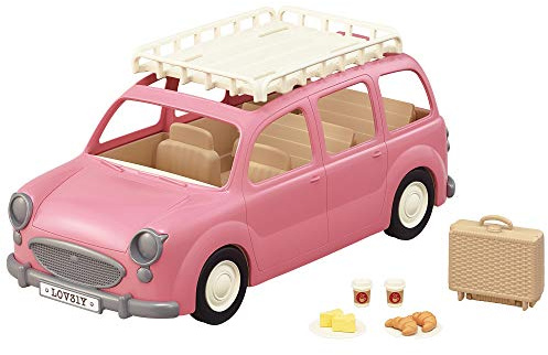 Sylvanian Families L5535 Familienauto mit Picknickzubehör - Puppenhaus Auto Spielset