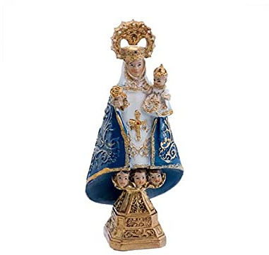REGALOS LLUNA Virgen COVADONGA Azul (12_cm)