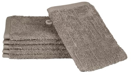 Ross Premium Uni Handtücher Boucle Flanell, Waschhandschuh 16x22 cm