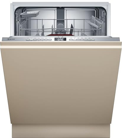 Neff S175EAX16E, N 50, Smarter Geschirrspüler Vollintegriert, 60 cm, Spülmaschine mit Besteckkorb, starke Reinigung mit Chef 70ºC, Open Dry, höhenverstellbarer Oberkorb, Gap Light, VarioScharnier
