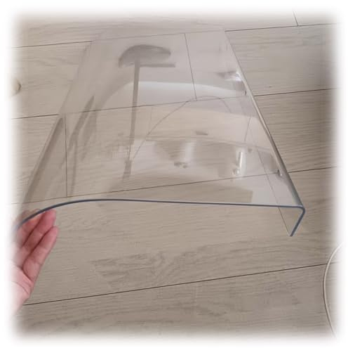Marquesina Puerta Exterior Transparente Tejadillo De Protección 3,5mm De Espesor Marquesina Exterior Para Puertas, Tejadillo De Exterior, Techo Exterior Lluvia, Toldo Para Puerta De Ventana(50cm x 150