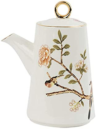 Dosificador de Aceite y Vinagre Dispensador de aceite y vinagre, juego de botellas Bot, vinagrera de cerámica y porcelana, con pico vertedor a prueba de fugas Decoración de la cocina de la casa de cam