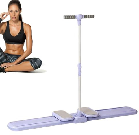 Ski Trainer Gerät, Klappbares Beintrainer Geraet, Tragbarer Beinformungstrainer Fuer Cardio Yoga und Heimfitness
