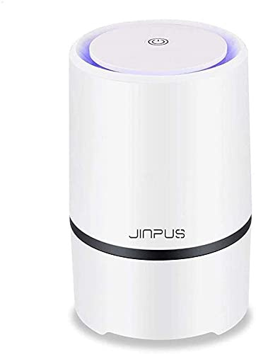 Air Purifier Air Cleaner for home with True HEPA Filter, Portable Air Purifiers, Air Ionizer Remove Dust, Pollen,Smoke, Odors with 5V 1.5M USB Cable Mini Fan