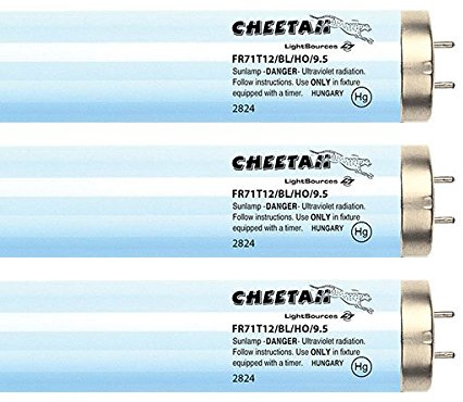 Cheetah Ultra Extreme FR71T12 100W-120W 9.5% Reflector Bi-pin Tanning Lamp (28)