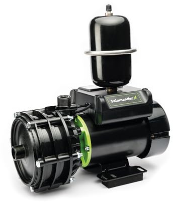 Salamander Pumps - Right Pumps RP120SU Shower Pump - 3.6 Bar Pressure - Single End - Suitable for Any (+ or -) Gravity Fed Systems - Quiet Mark