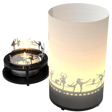 Ballet Premium Gift Box - Enchanting Shadow Play Candle with Ballet Motifs, Ideal Present for Dance Enthusiasts - Perfect Home Decor and Gift Idea!