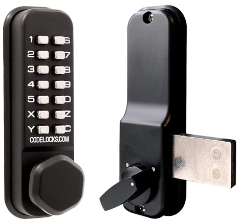 Marine by Codelocks CL200 Mechanical Marine Surface Deadbolt Blk
