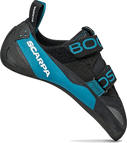 Scarpa Boostic klätterskor för män, Svart Azure Fzc, 41.5 EU
