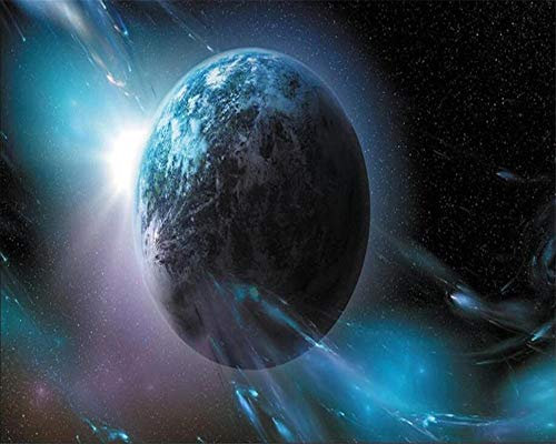 Fotomural Papel Tapiz Fotográfico 3D Papel Tapiz Personalizado Universo 3D Estrella Interestelar Exterior Tv Fondo Pared Pintura Decorativa Papeles De Pared Decoración Para El Hogar-200 * 140 Cm
