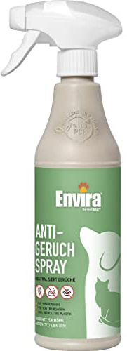 Envira Anti-Geruch Spray 500 ml - Geruchsentferner für Katzen- & Hundeurin