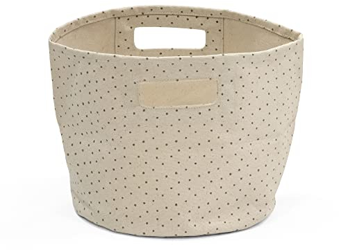 Stokke Sleepi Korb von Pehr - Ideal für den Stokke Sleepi Wickeltisch - Praktische Aufbewahrung aus strapazierfähigem, 100% Baumwoll-Canvas