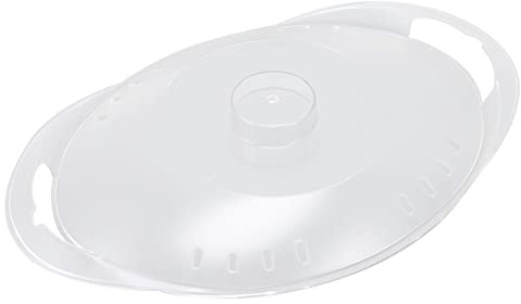Coperchio Varoma, Comodo da Lavare Resistente al Calore Coperchio della Pentola a Vapore Mantieni il Calore per Bimby TM6 TM5 TM31,Parti dello spremiagrumi