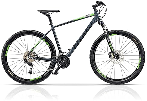 Airtracks 27,5 Zoll Mountainbike Herren MTB Fahrrad Hardtail Fusion 27 Gang Shimano ALIVIO RD-M3100 SGS - Rahmenhöhen 42, 46, 50 und 54 - Modelljahr 2023 (46cm (Körpergröße 165-175cm))
