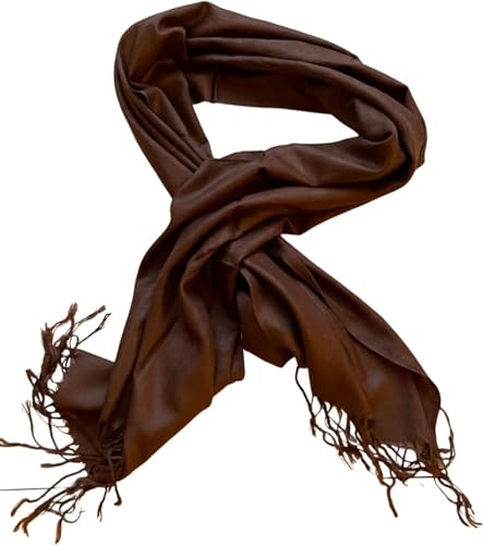 Premium Qualität Damen Schal Winterschal langer Schal, -braun-, Lang