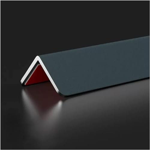 Raouoae Eckschutzprofil 2 Stück eckschutzkanten Mit Selbstklebeband Metall-Aluminium Guard Kantenschutz für Wandecken, Schützt Tapeten Vor Rollstuhl- / Kinderwagenschäden, Möbeleckstoßstangen (Color