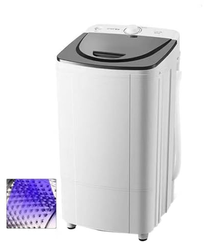 MGHRUE 10Kg Spin Dryer, Energy & Power Saving Spinner, 360° Blue Light, 2800 RPM Portable Clothes Dryer