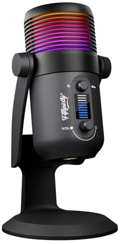 Venom FiftySixty Microfono a condensatore cardioide da libera installazione a LED