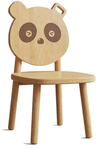 Panda Kinderstuhl - 36x31x55cm - Bambusholz