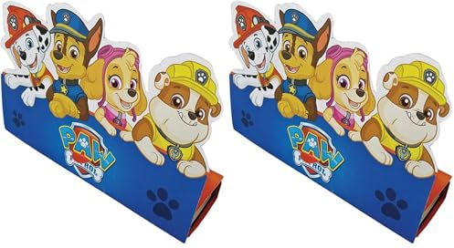 Amscan 9903830 - Cartes d'invitation avec enveloppes Paw Patrol, 8 pièces (Lot de 2)
