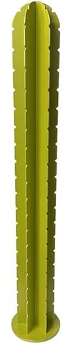 t1t, Cactus Décoratif Droit 80 cm, Style Moderne Minimaliste, Vert Curry, Acier, 13.5x80x13.5 cm, pour Intérieur et Extérieur, Décoration Maison Jardin Terrasse