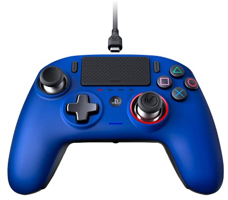 PlayStation 4: Nacon Revolution Pro Controller 3 Wired PS4 Ufficiale Sony - PlayStation 4, Blu