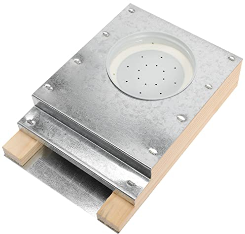 Happyyami Bienenstockeingang Feeder Trinkausrüstung Wasserspender Für Die Imkerei Bienenstock Stehen Bienenraucher Für Die Imkerei Bienenstock Trinken Hölzern Speisewasser Werkzeug