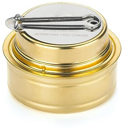 YdseozOA Mini réchaud à alcool portable Brûleur alcool cuivre Réchauds camping avec capuchon scellé Couvercle d'extinction d'incendie pour barbecue Pique-nique Cuisson Randonnée en plein air Camping