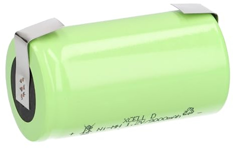 Mono Akku Flattop NI-MH 1,2V 8500mAh U Lötfahne - Langlebig - Wartungsfrei - Zuverlässig - Ersatzakku