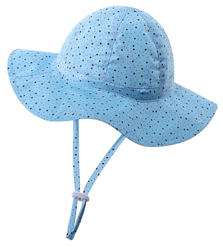 KAKU NANU Sombreros para el Sol Bebe Gorros Proteccion UV Bebe Niña Niño UPF 50 Verano Piscina Playa S(6-18 Meses),M(18 Meses-5 Años)