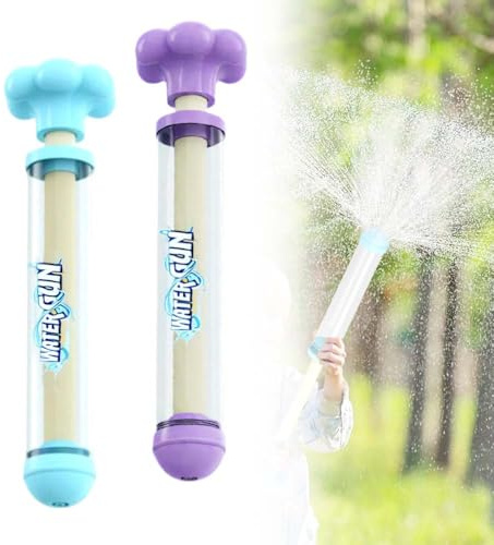 2025 Neu Romantische Feuerwerk Water Squirter, Feuerwerk Wasserpistole Wasserspritze Spielzeug, Firework Water Gun Wasserspielzeug Kinder Outdoor für Baden Pool Party Strand Spielplatz (B+L)